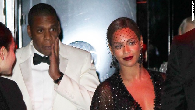 Jay Z and sister-in-law Solange Knowles had an altercation at a Met Gala after-party May 5 that was caught on tape. It all went down in an elevator where the 27-year-old sister of Beyonce can be seen clawing and kicking at her brother-in-law as the "Halo" singer looks on. It's unclear what caused the argument as there is no sound on the black and white surveillance video, shot after the group attended a soiree at the Boom Boom Room at New York's Standard Hotel. May 5, 2014 X17online.com